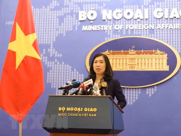 Vietnam's Foreign Ministry Spokeswoman Le Thi Thu Hang (Photo: VNA)