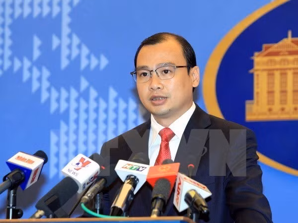 Foreign Ministry Spokesman Le Hai Binh (Source: VNA) Foreign Ministry Spokesman Le Hai Binh (Source: VNA)