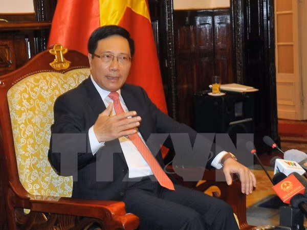 Deputy Prime Minister and Foreign Minister Pham Binh Minh. Photo: VNA