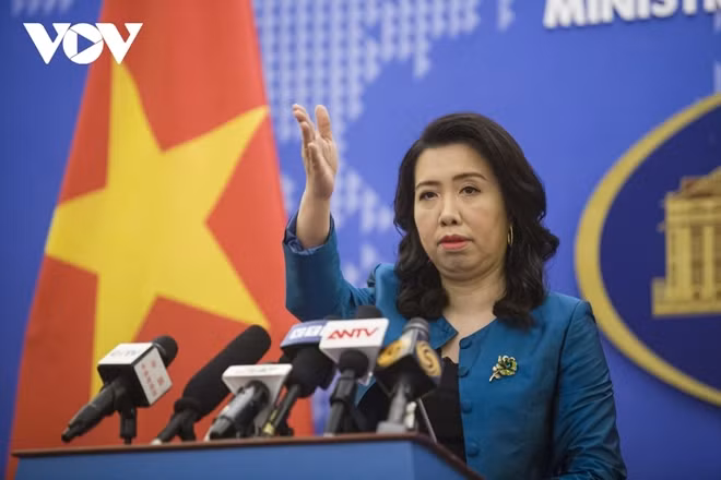Foreign Ministry spokesperson Le Thi Thu Hang