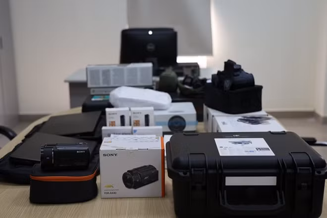 UNODC also provides BLO Cha Lo with basic and advanced equipment