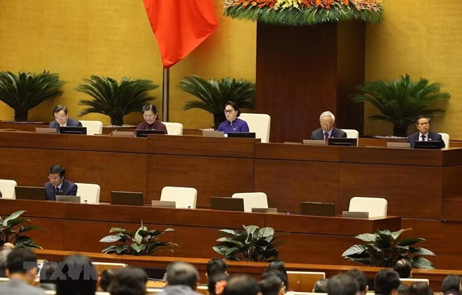 At the session (Source: VNA)