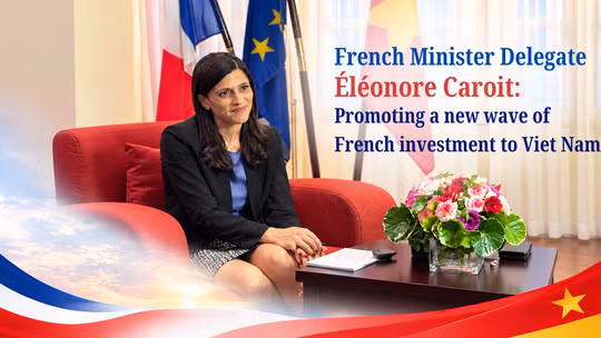 French Minister Delegate Éléonore Caroit: Promoting a new wave of French investment to Viet Nam
