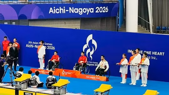 Asian Para Games 2026: Vietnam wins swimming gold