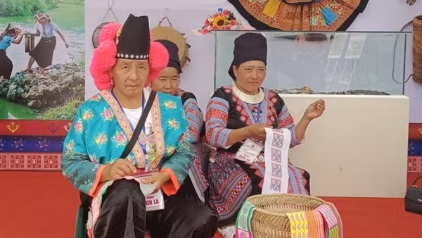 Hau Doong festival enhances culture of Giay ethnic group ảnh 2