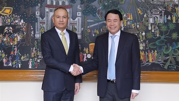 Royal Thai Police delegation visits HCMC Police Department ảnh 2