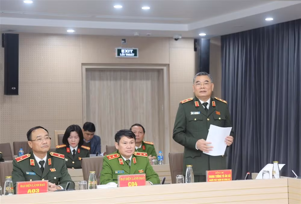 Ministry of Public Security holds a press conference on work results of Public Security Forces -0