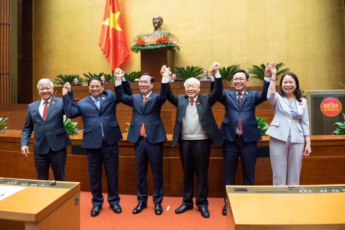 Foreign leaders congratulate newly elected Vietnamese President Vo Van Thuong -0