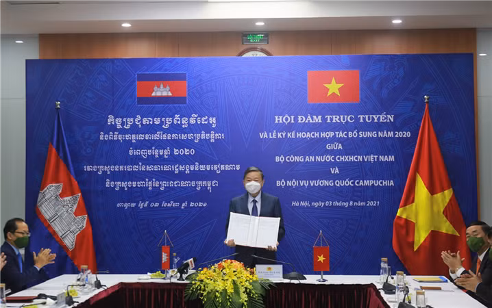 Vietnamese MPS, Cambodian MoI boost cooperation -0