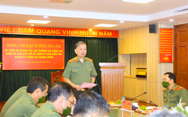 Minister To Lam works with PSCPC’s Inspection Commission Office -0