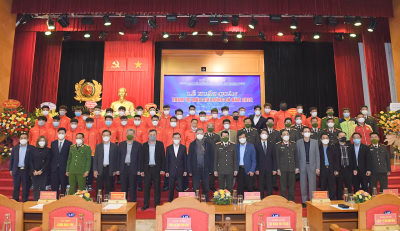 Public Security Football Club plays in Vietnam League 1 in 2022-23 -0
