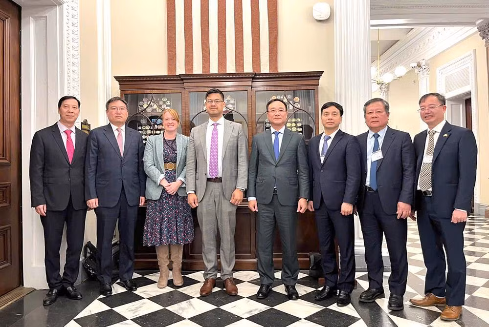 Deputy Minister Pham The Tung visits U.S. National Security Council -0