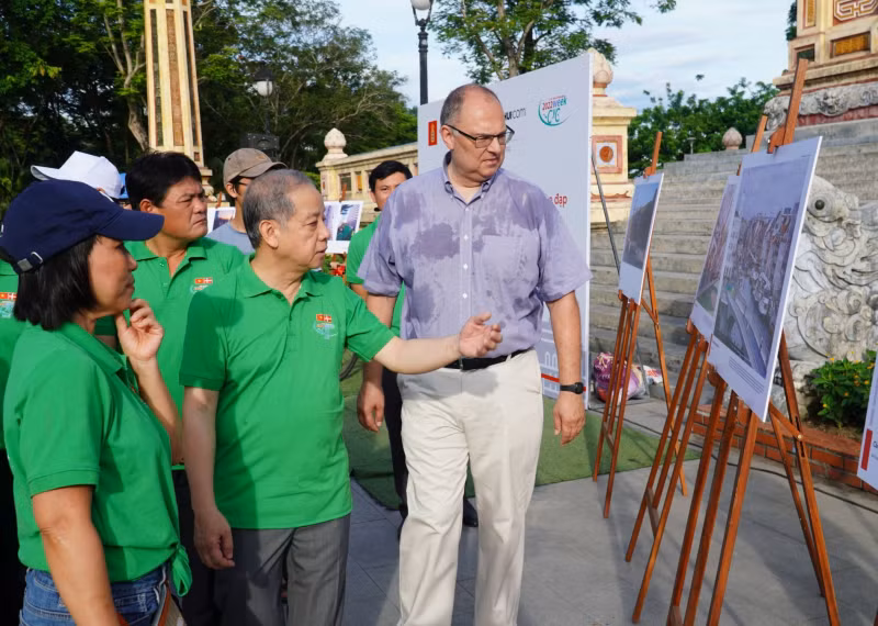 "Cycling – The story of a green road" kicks off in Hue ảnh 2