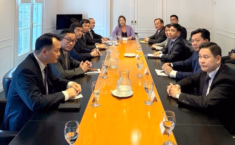 Deputy Minister Nguyen Van Long visits Argentina -0