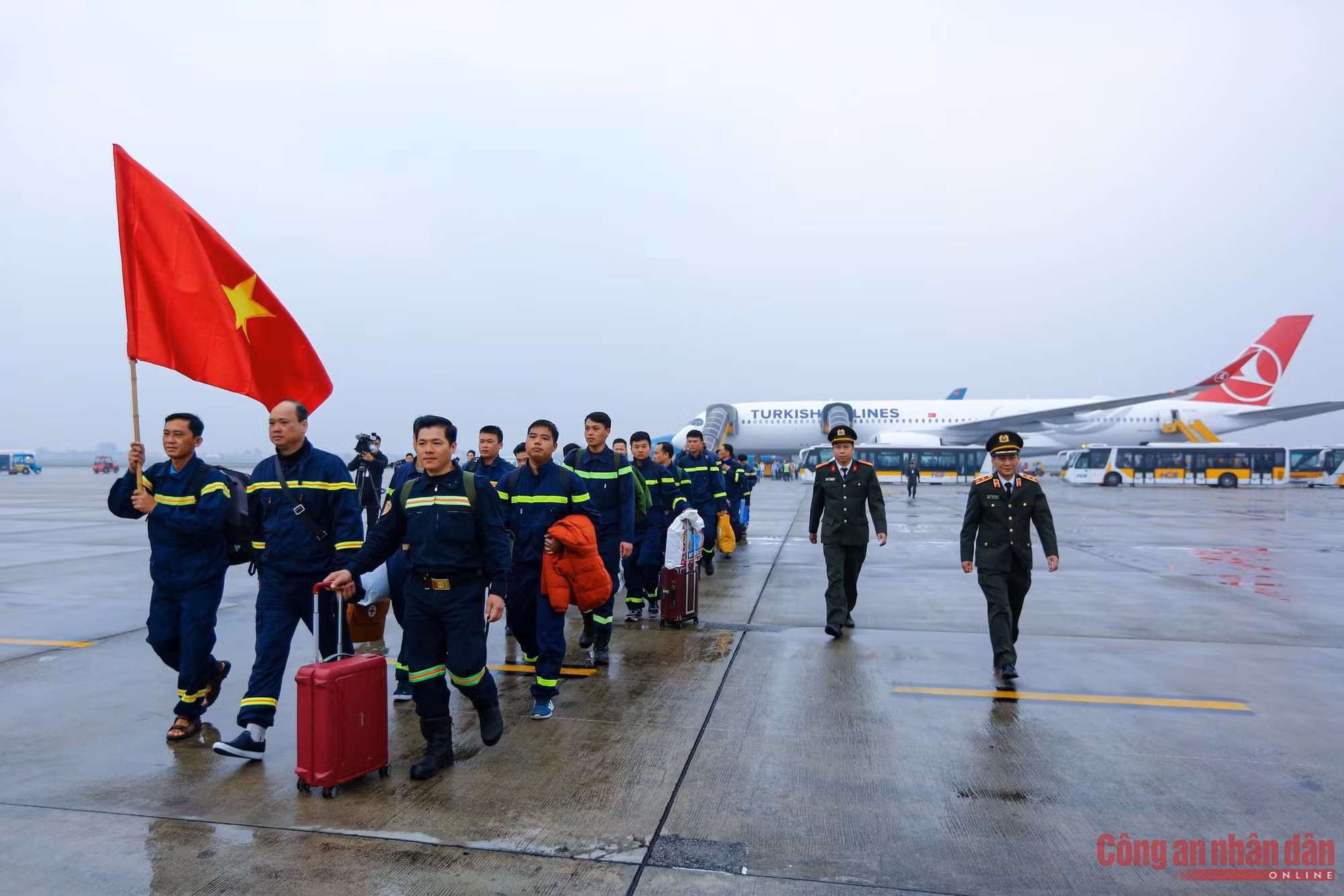 The Vietnamese rescue police successfully fulfill mission in Turkey -0