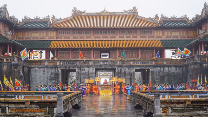 Hue Festival 2023 kicks off with re-enactment of Ban Soc ceremony -1