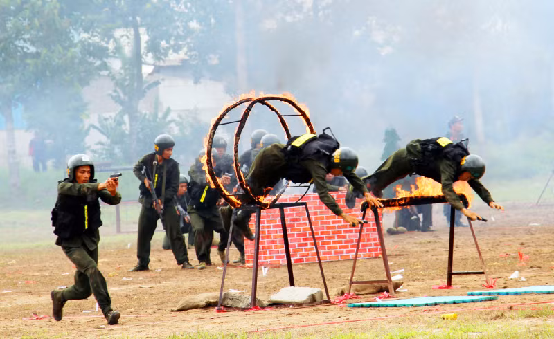 2022 training course for new police enlistees in South closes -2