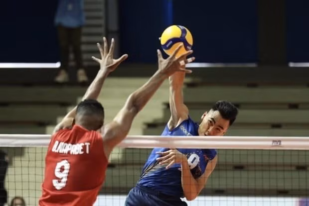 Volleyball striker Tu Thanh Thuan smashes points record at SEA Games 32 -0