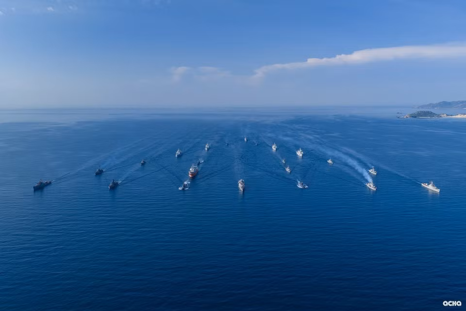 Vietnam Navy stages parade in Cam Ranh on National Day -0