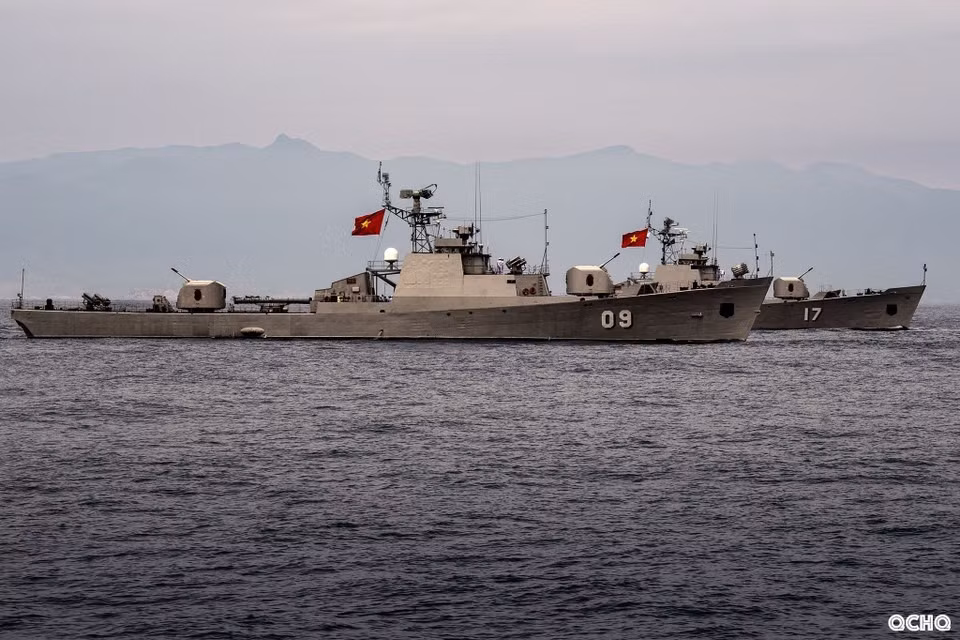 Vietnam Navy stages parade in Cam Ranh on National Day -0