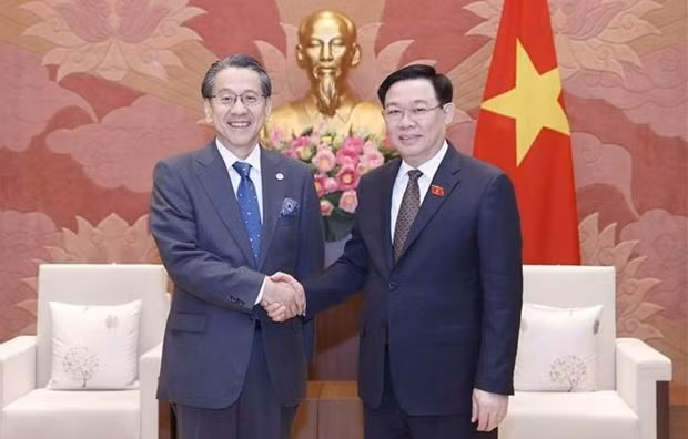NA leader hosts special advisor to Japanese Cabinet -0