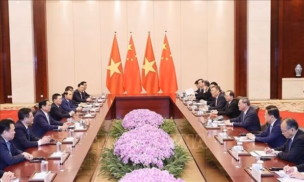 Vietnamese, Chinese PMs hold talks -0