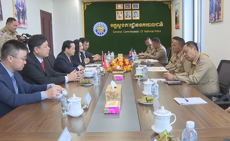 Vietnam - Cambodia strengthen cooperation in crime prevention and combat -0
