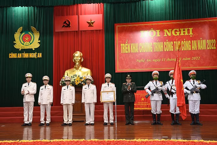 Nghe An Police obtain great achievements in 2021 -0