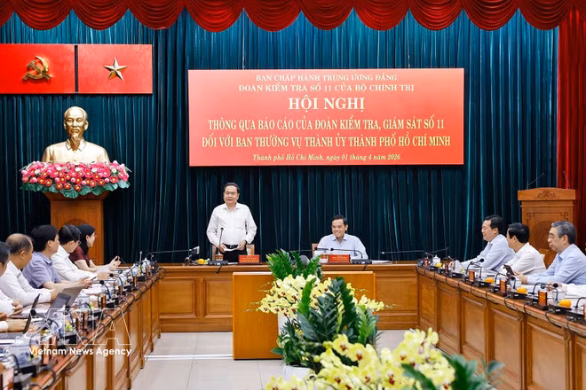 Inspection, supervision report of Ho Chi Minh City Party Committee’s Standing Board approved -0