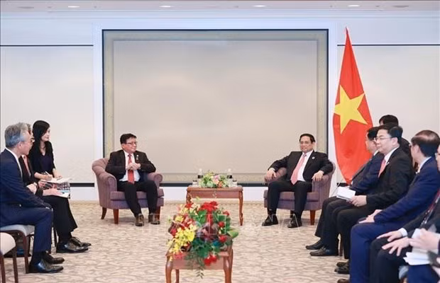 Prime Minister receives Japanese corporate executives -0