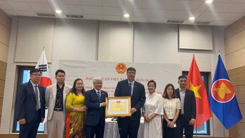 Opening of the Vietnam-Korea Exhibition Center Office -0