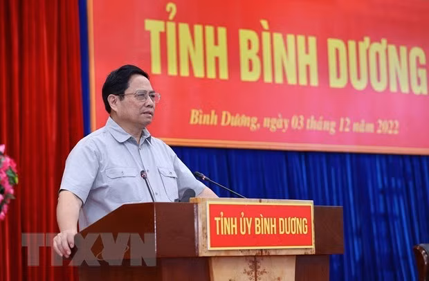 Binh Duong province asked to strive for rapid, sustainable development -0