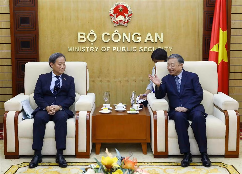 Ministry of Public Security of Vietnam and JICA agree to bolster cooperation -1