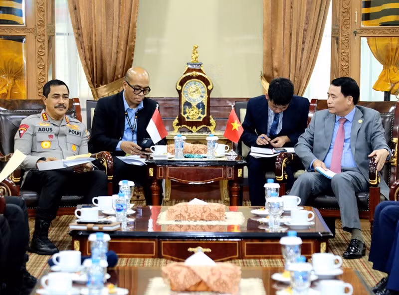Vietnamese, Indonesian police forces agree to strengthen cooperation -0