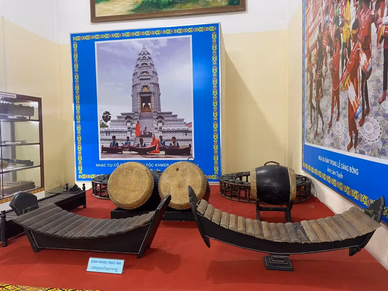 Khmer cultural gallery: a hot attraction in Soc Trang -1