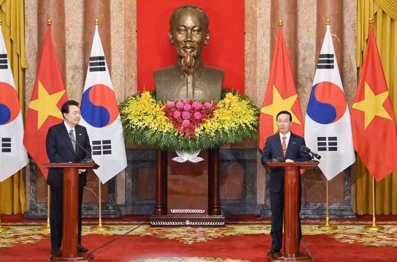 Vietnamese, RoK Presidents hold talks -0