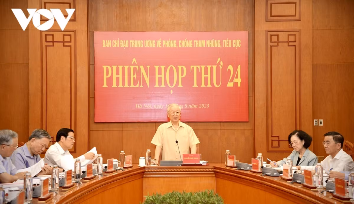 Top Party leader chairs corruption prevention meeting in Hanoi -0