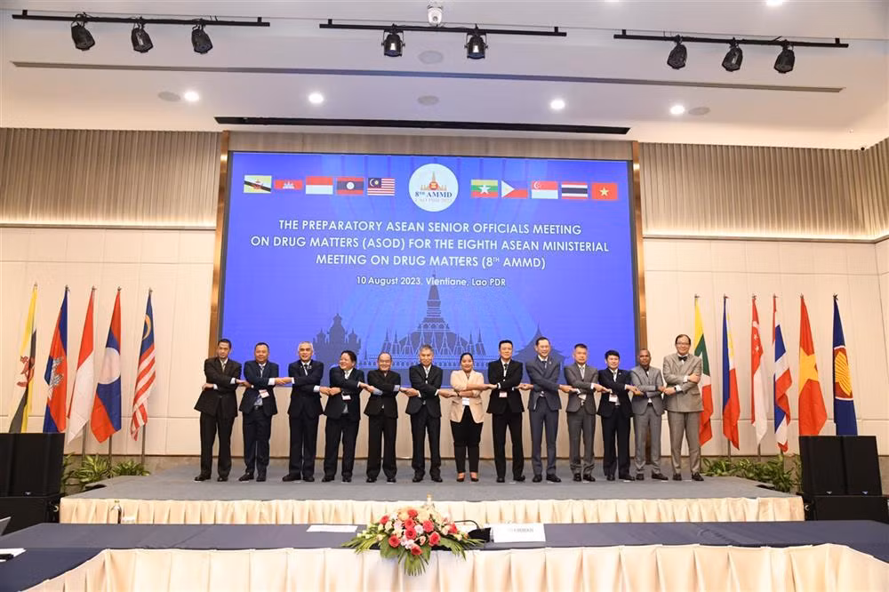 Vietnam attends preparatory meeting of the 8th ASEAN Ministerial Conference on Drug Matters -0