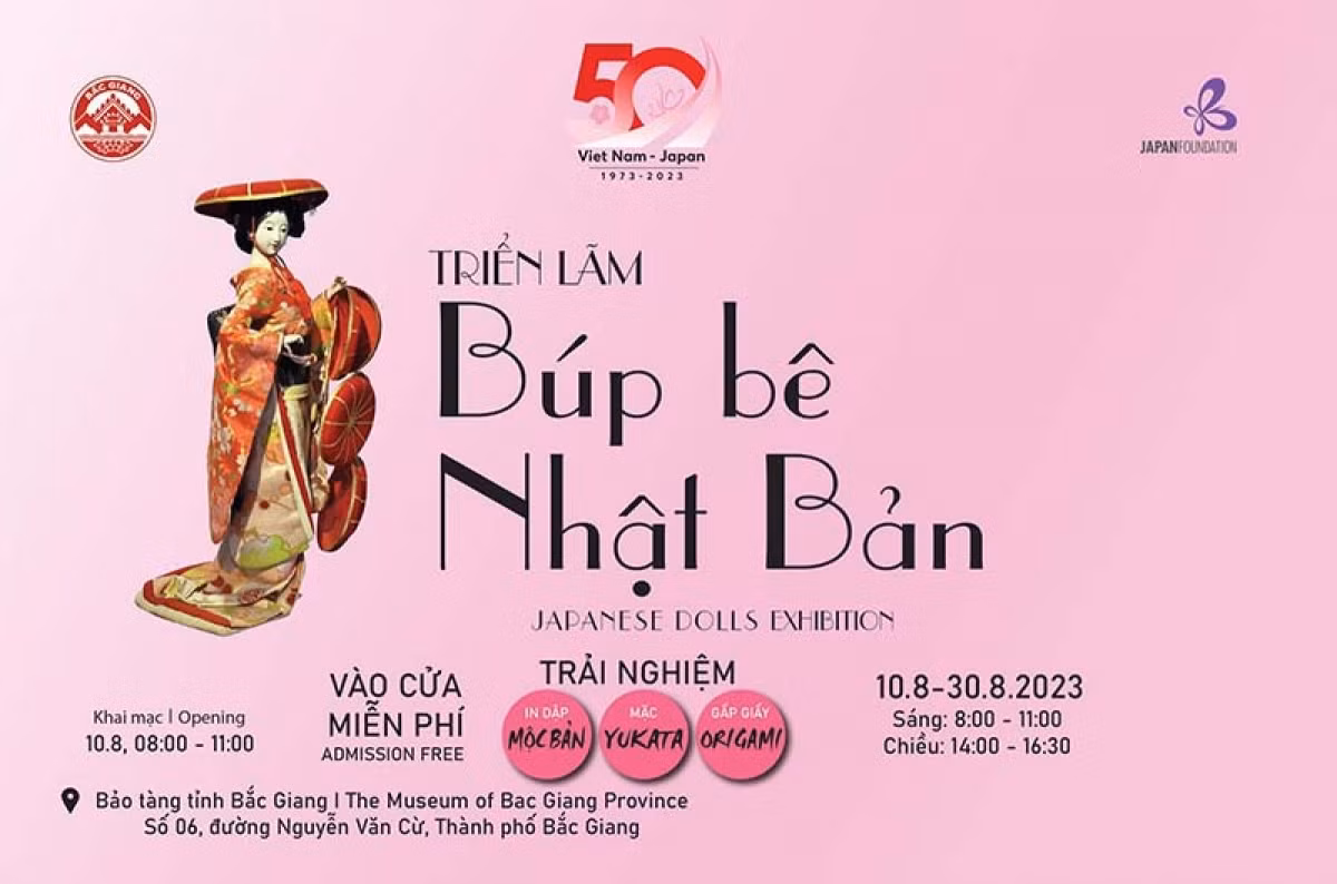 Japanese dolls displayed at Bac Giang exhibition -0