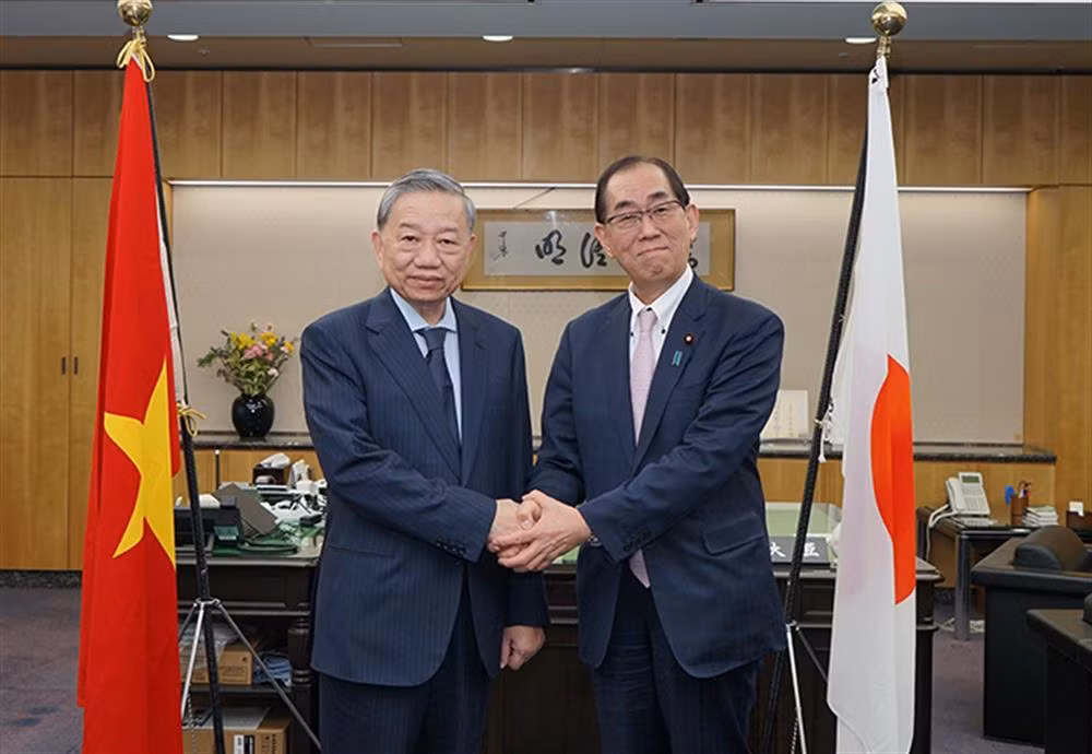 Minister To Lam meets high-ranking Japanese officials -0