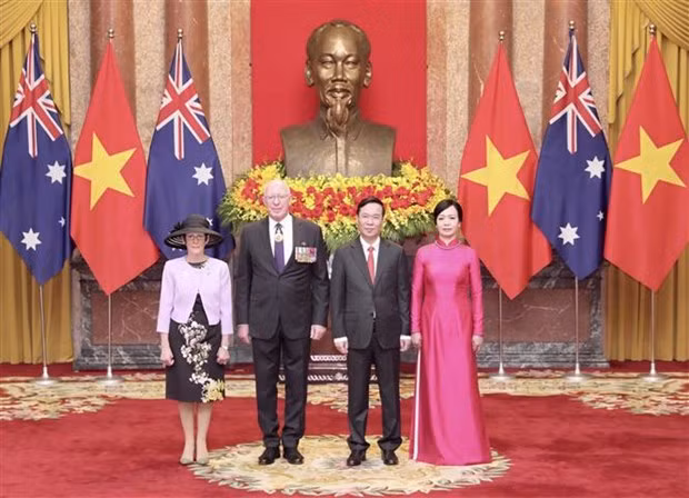 Leaders applaud practical development of Vietnam-Australia strategic partnership -0