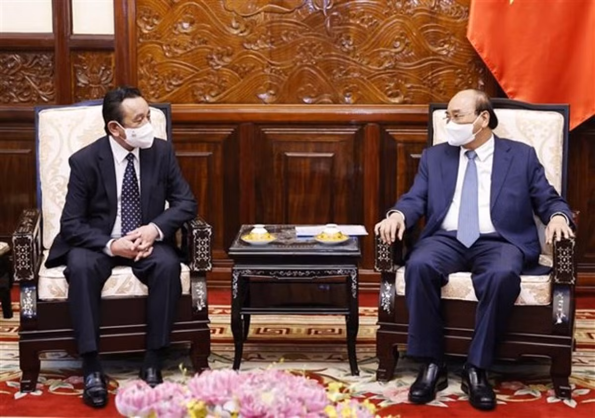 President receives outgoing Mongolian Ambassador -0