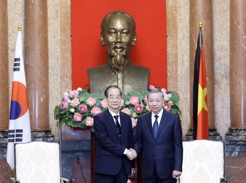 State President hosts RoK Prime Minister -0