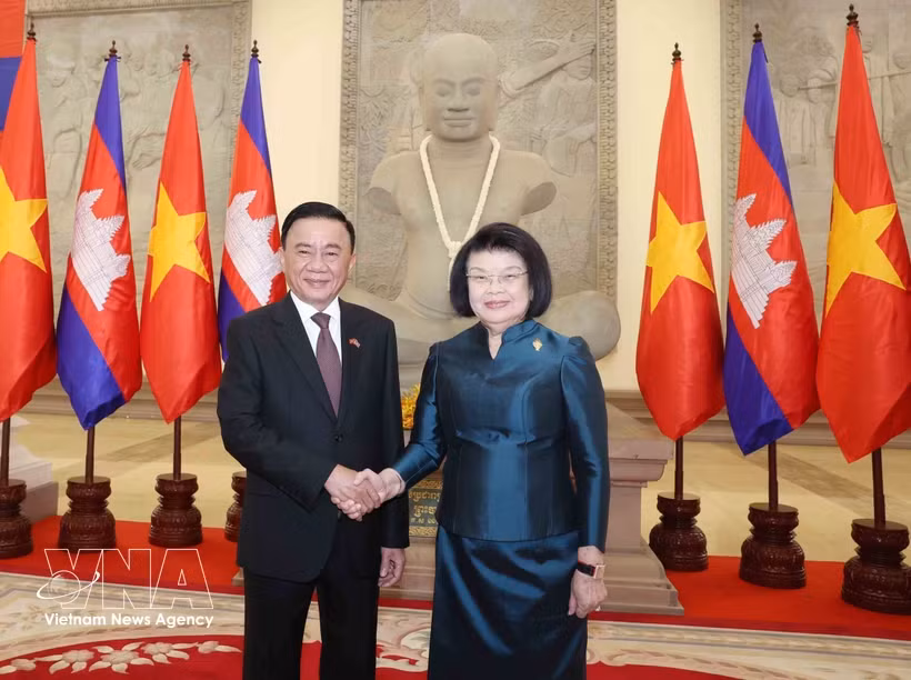 Vietnam, Cambodia step up parliamentary ties, reaffirm enduring solidarity -0