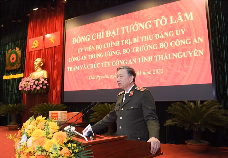 Minister To Lam visits Thai Nguyen -0