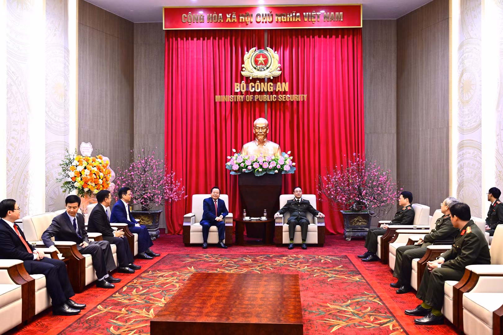 Deputy Minister Pham The Tung hosts Evangelical Church of Vietnam (North) -0