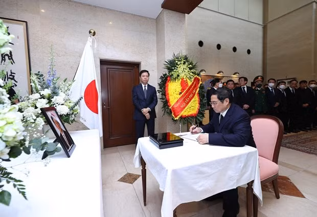 Leaders pay tribute to late Japanese PM Shinzo Abe -0