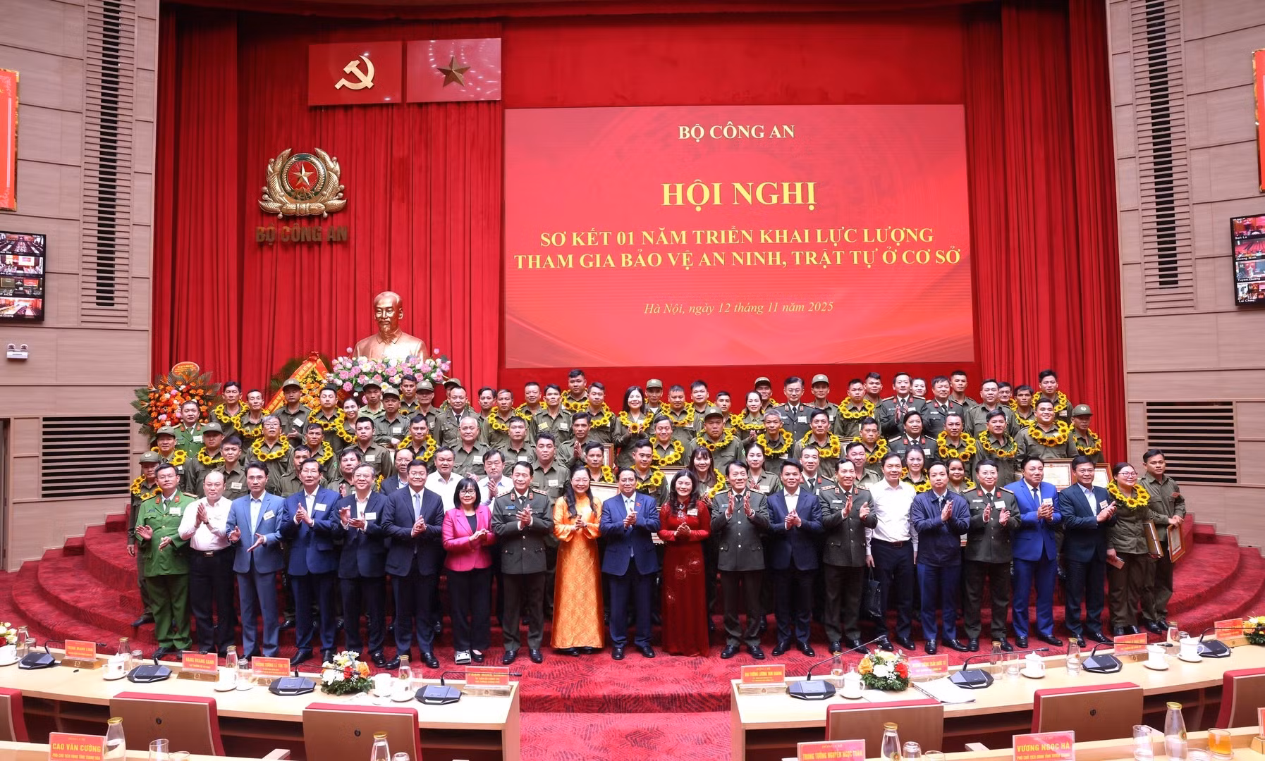 MPS reviews one-year deployment of Grassroots Security and Order Support Force -0