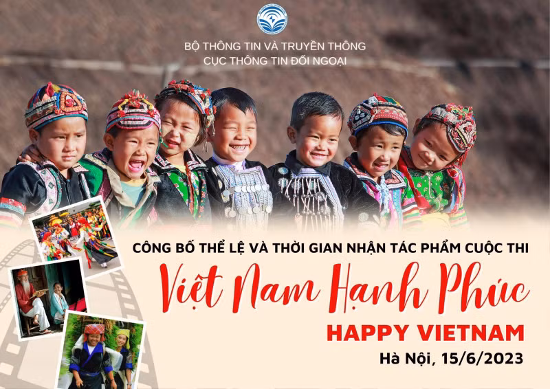 "Happy Vietnam" video and photo contest 2023 kicked off ảnh 1