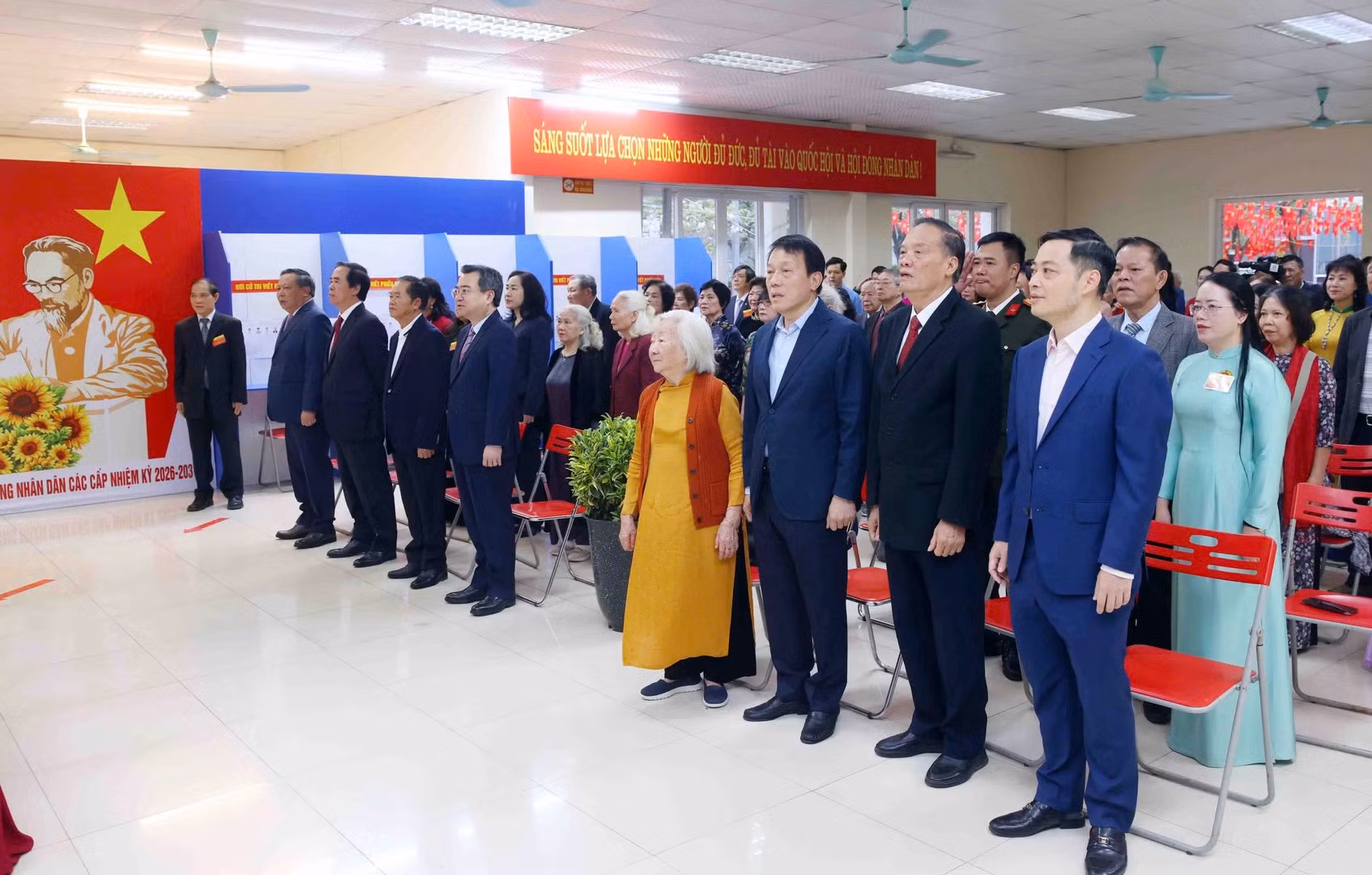 Minister Luong Tam Quang casts his vote in 2026 election -0